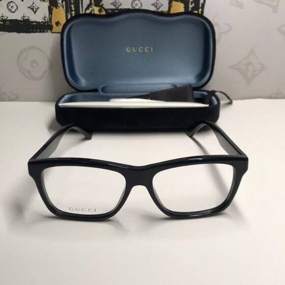 New Authentic Gucci Black Eyeglasses GG1177o 004 - Picture 7 of 12